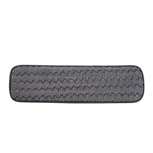 Rubbermaid Executive Series Hygen 18 Inch Microfiber Wet Pad, Gray